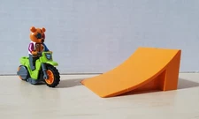 New LEGO Stuntz Bear Stunt Bike Set 60356 & Bonus 60338 / 60360 Ramp Build