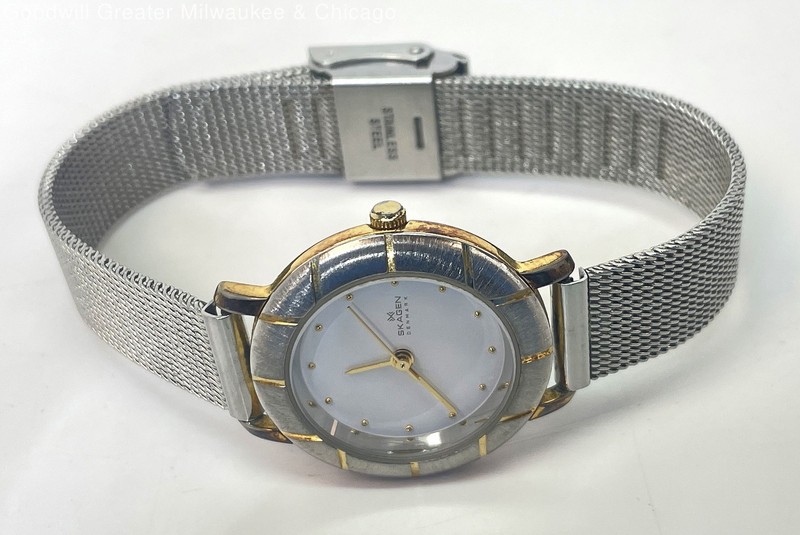 Skagen Women's Two-Tone Quartz Wristwatch 30.6g