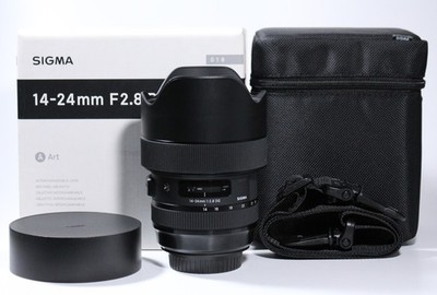 Sigma Art 14-24mm / 1:2.8 DG für Canon EF, mit 1 Jahr Gewährleistung