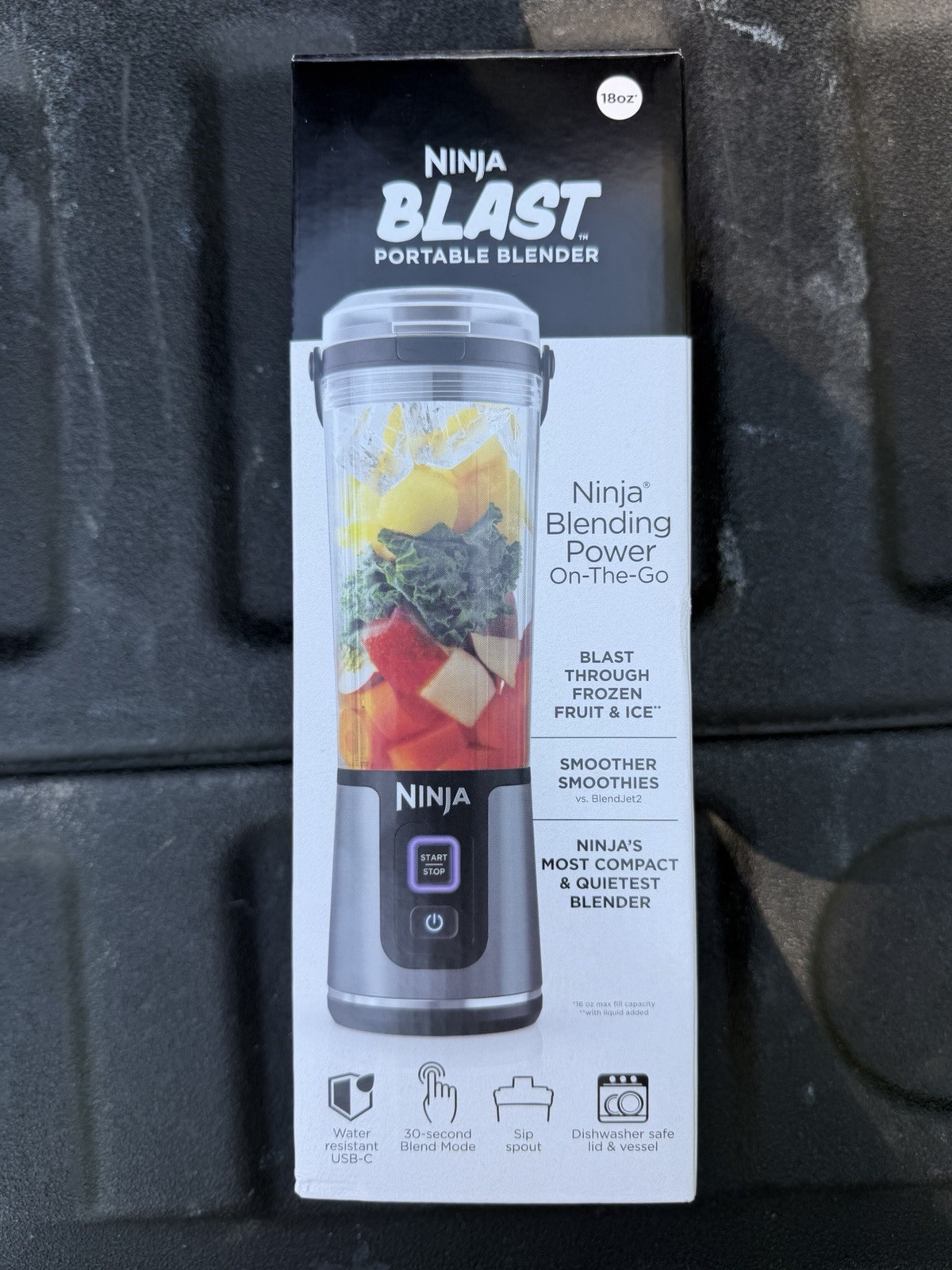 Ninja Blast 18oz Portable  Blender BC151BK