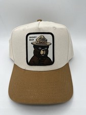 Smokey The Bear Patch Snapback Adjustable Hat By Mad Engine New With Tags