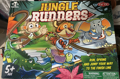 Tactic 3D Games  Jungle Runners 5+ age ,2-4 Players ,run ,spring And Jump Your
