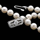 Mikimoto Japanese Cultured Knotted White Pearl Sterling 17in Necklace #JB748-2 — photo 5