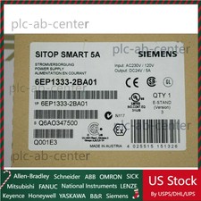 New Siemens SITOP smart 120 W power supply 6EP1333-2BA01 6EP13332BA01