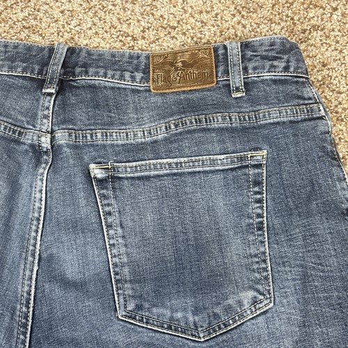 Mens Flag and Anthem Portland Relaxed Fit Everetts Wash Jeans 34x34 (35x32.5) - Picture 15 of 16