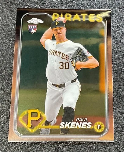 2024 Topps Chrome Paul Skenes Rc USC88!