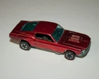 VNTG Used HOT WHEELS MATTEL 1967 CUSTOM MUSTANG Model Car 1:64 Die Cast