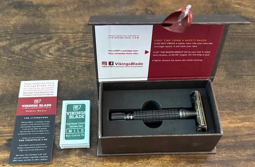 Vikings Blade The Chieftain Safety Razor - Thumbnail 5