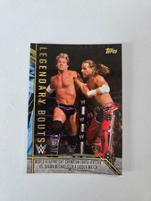 2017 TOPPS LEGENDS LEGENDARY BOUTS SHAWN MICHAELS CHRIS JERICO  # 17