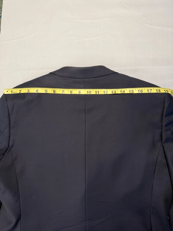 Suit Supply Napoli 40S Navy Suit - Image 3 of 4