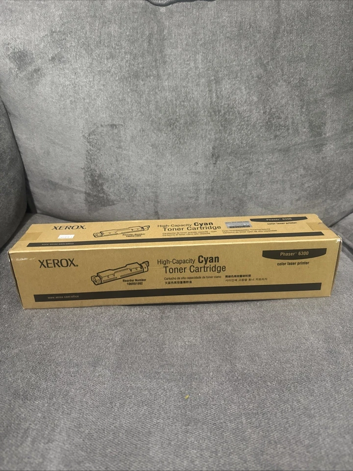 Xerox Phaser 6700 Toner CYAN HIGH CAPACITY Genuine OEM NEW - Image 4 of 4
