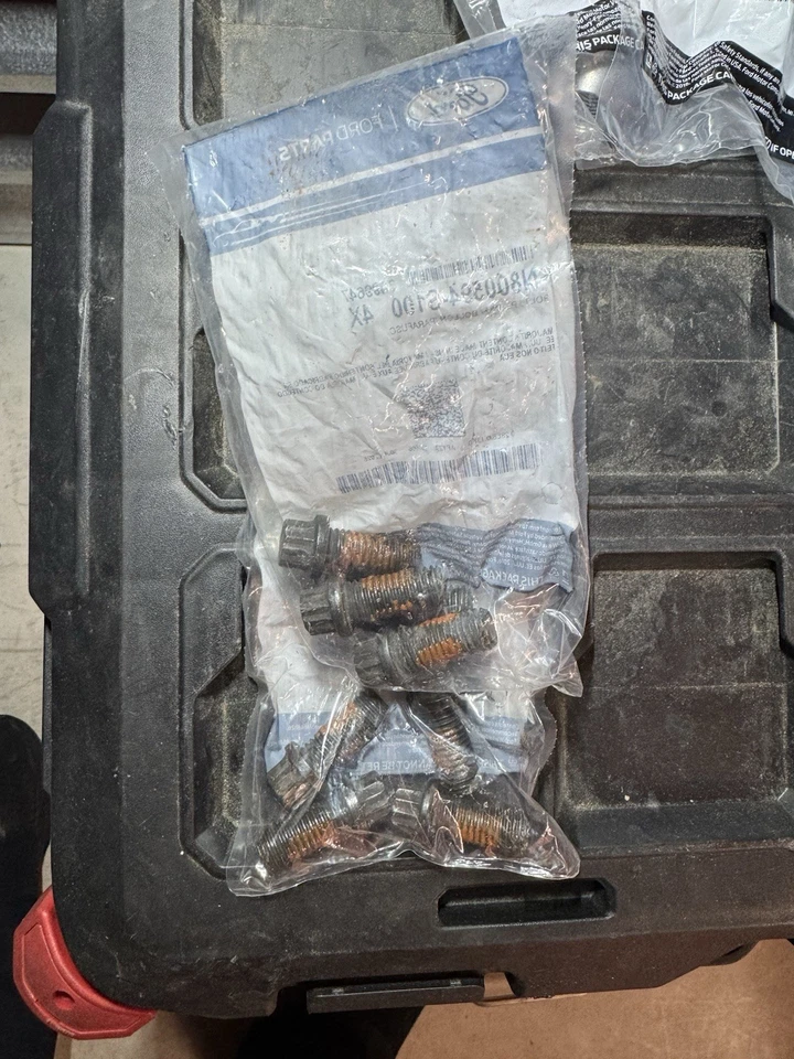 福特 N800594-S100 传动轴螺栓 8 共全新带包装 — 第 2/2 张图片