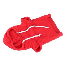M Red Pet Ferret Sweatshirt Warm Soft Skin Friendly Cute Small Animal Hoodi SG