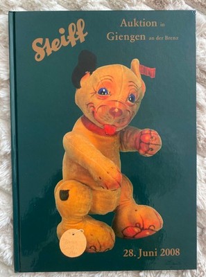 Alter Buchkatalog Verkauf STEIFF Originalausgabe 2008 (Giengen Brenz) Hardcover