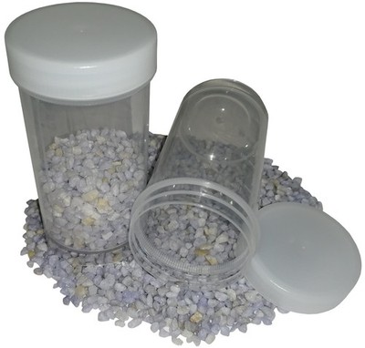 30 Schraubdosen 100ml Runddose Labordose Labor Kunststoffdose PP mit Deckel Neu