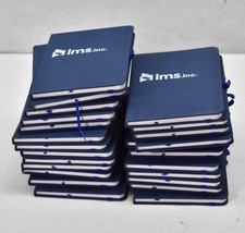 Lot of 24 Mini Journals Hardcovers Notebooks Navy Blue Cover 5" x 7" BRANDED