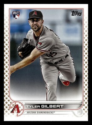 Tyler Gilbert 2022 Topps Gold Star SP #130 Arizona Diamondbacks Rookie RC *030