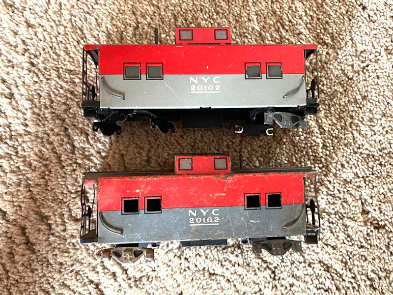 MARX 8 WHEELED (MISSING WHEELS AND COUPLERS) RESTORE OR PARTS