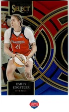 2024 Panini Select WNBA #173 Emily Engstler Prizms Red and Blue #/399