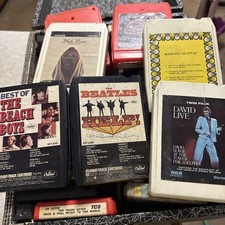 Assorted Vintage 1970S 8 Track Tape Lot Of 33