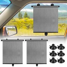 Car Window Shades for Baby, 2 Pack Retractable Side Window Sun Shade with