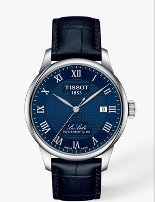Tissot Automatic Powermatic80 39.3 mm Analog Blue Dial Watch