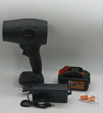 SakerPlus Cordless Leaf Blower 21V Battery Dust Cleaner New Open Box