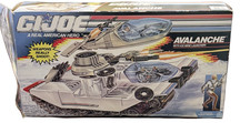G.I. Joe ARAH Avalanche w  Cold Front Figure     Hasbro Vintage 1990     Used