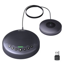 Conference Speaker and Microphone w/8 1 Mics, 360  Voice Pickup, Noise Reduce...