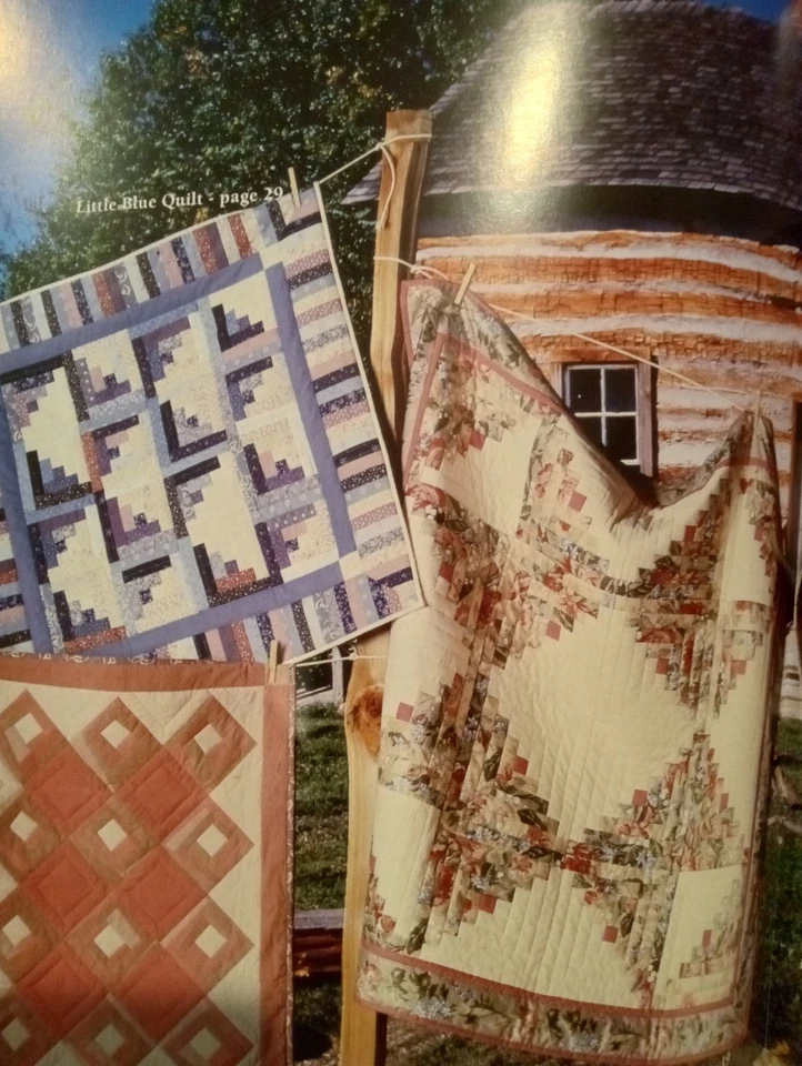 Log Cabin Quilt Pattern Book Easy Log Cabin Quilt Patterns Book - Image 3 of 4