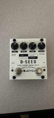JOYO D-SEED Dual Channel Digital Delay Guitar Pedal for Electric Guitar