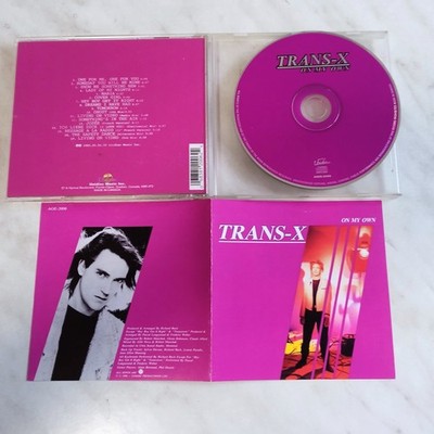 Trans-X   On My Own CD  Hi NRG, Synth-pop