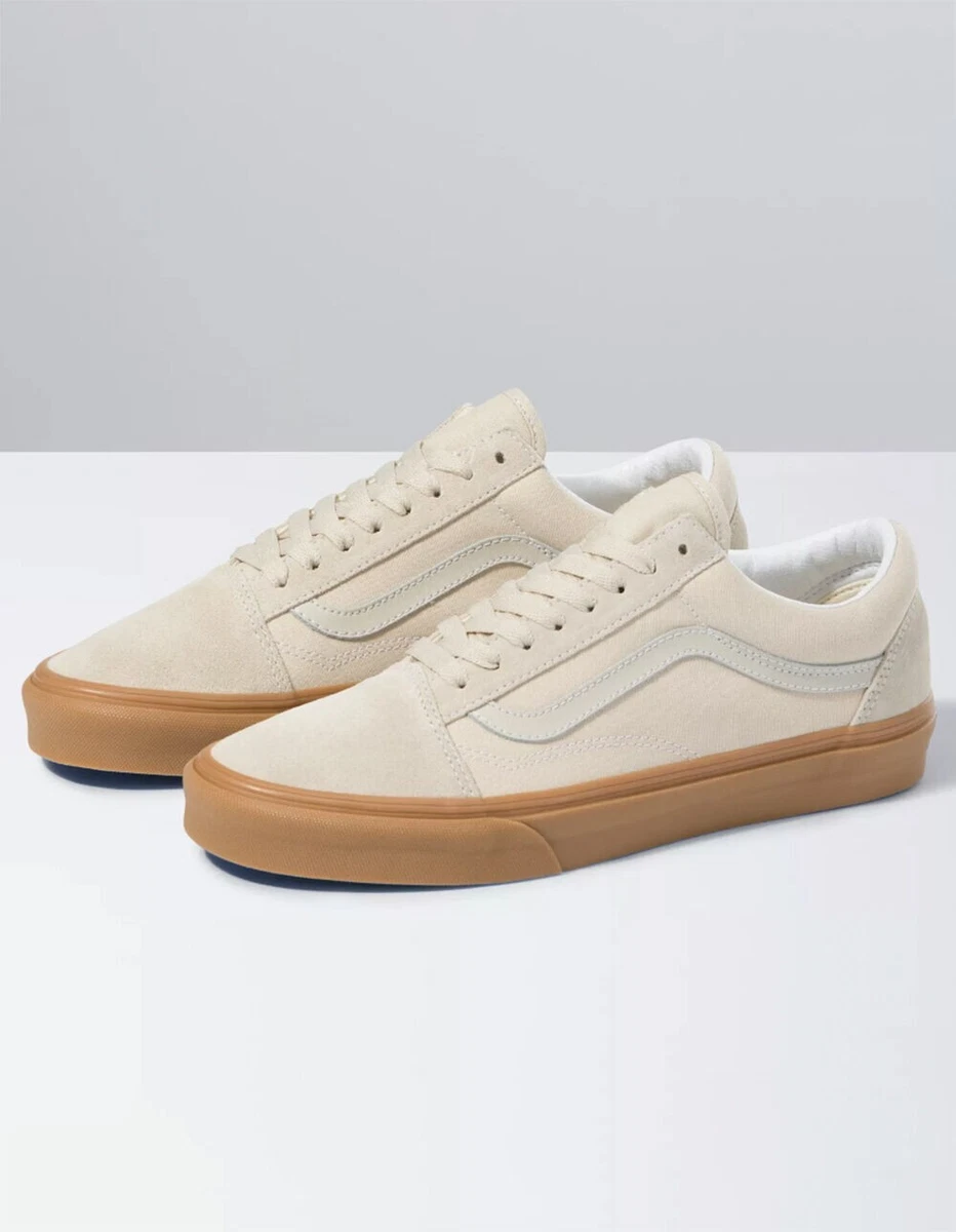 Brand New Vans Gum Old Skool - Oatmeal - US Size 6.5 Women's - 5 Boys