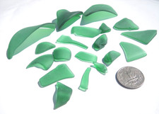 Sea Glass, Collection of Green