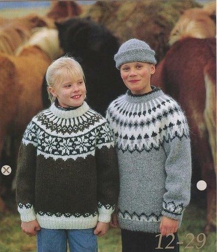 LOPI ALAFOSS ICELAND SWEATER KNITTING 