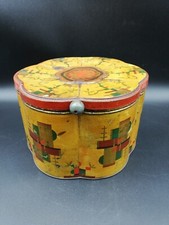 Große alte Blechdose Art Deco antik Dose 