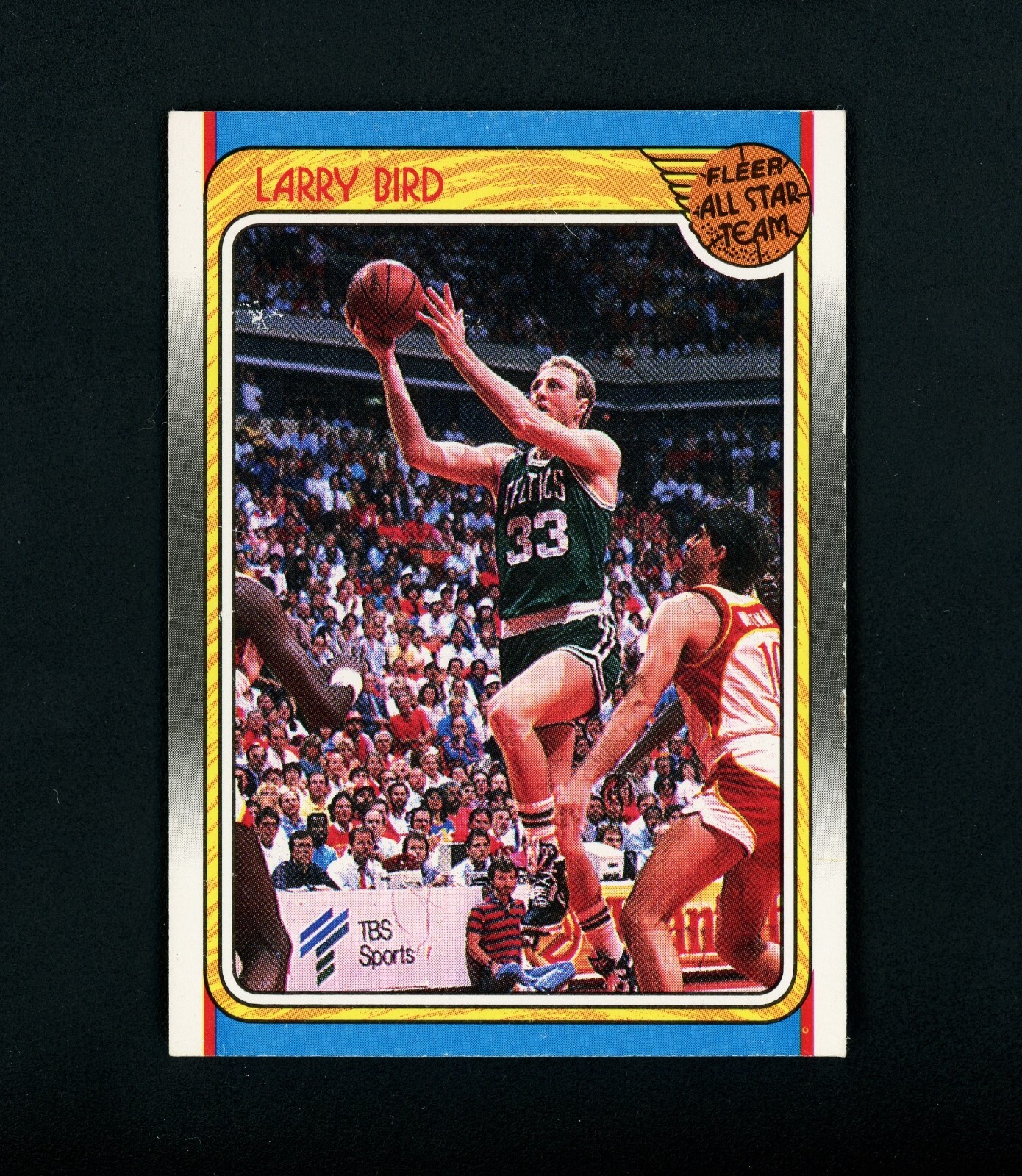 Larry Bird 1988 Fleer All-Star (HOF) Boston Celtics #124 NM-MT+