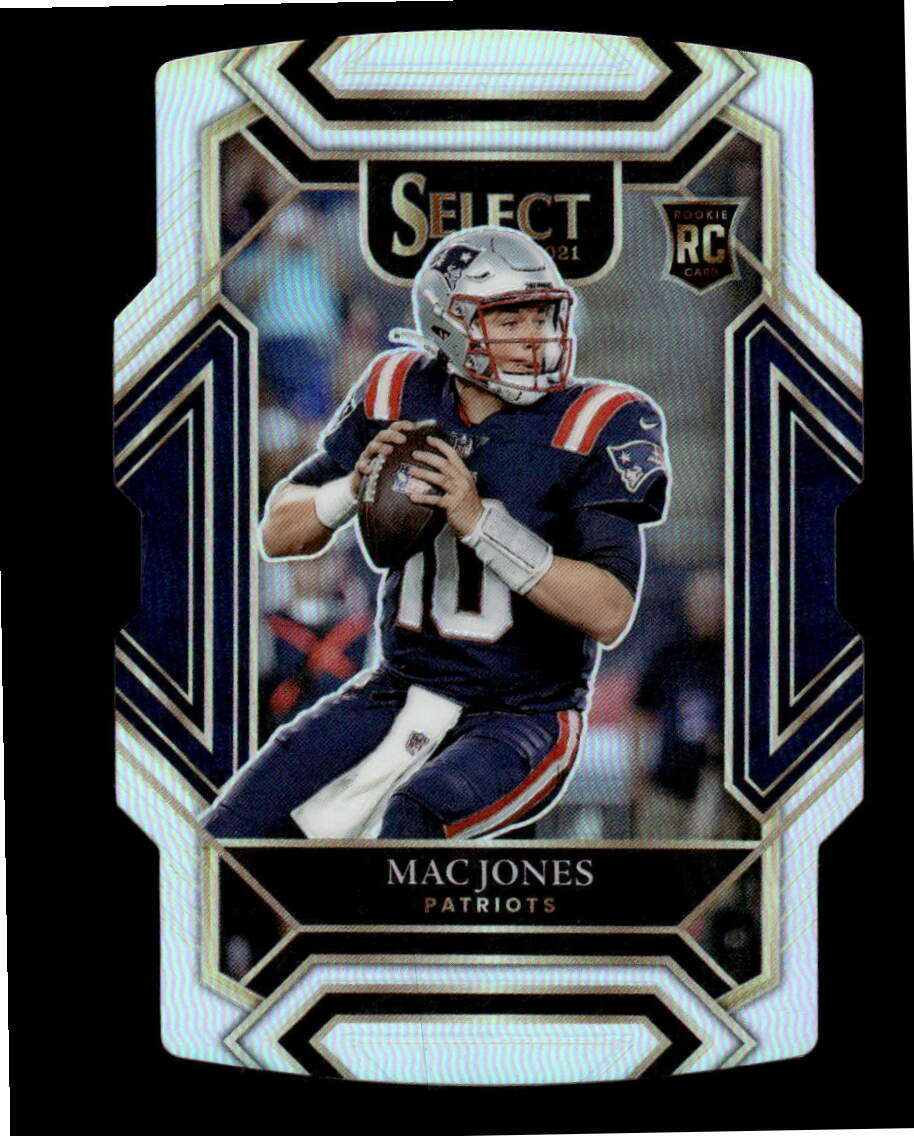 2021 Panini Select #251 Mac Jones FOOTBALL New England Patriots