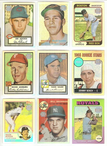 2001 TOPPS ARCHIVES RESERVE COMPLETE BASEBALL SET 1-100
