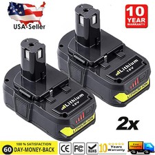2Pack For RYOBI P108 18V One Plus High Capacity Battery 18 Volt Lithium-Ion New