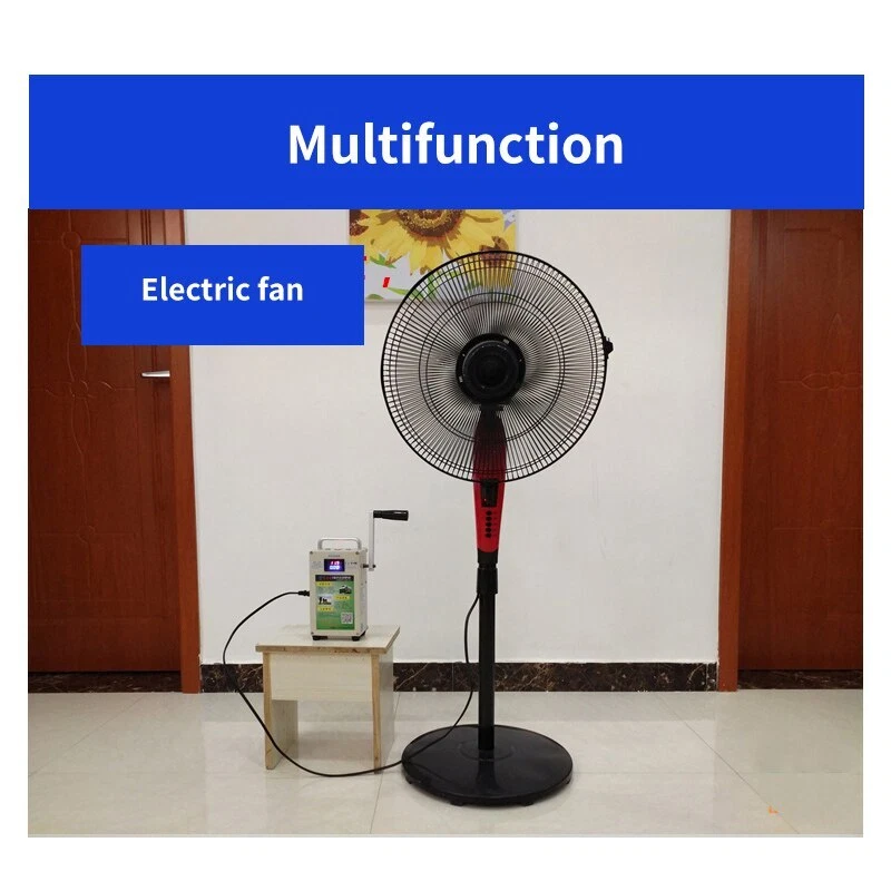 Generator 150W Hand Crank Generator Power Bank DC 12v Mobile Power Supply 220V - Image 3 of 4