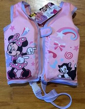 Disney Minnie Mouse Child's 20  Life Vest 40 lbs MAX 1 Year Plus Swim Vest