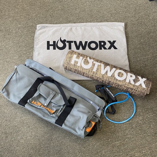 Hotworx Combo Yoga Mat 72" x 24", Mat Towel, Resistance Bands