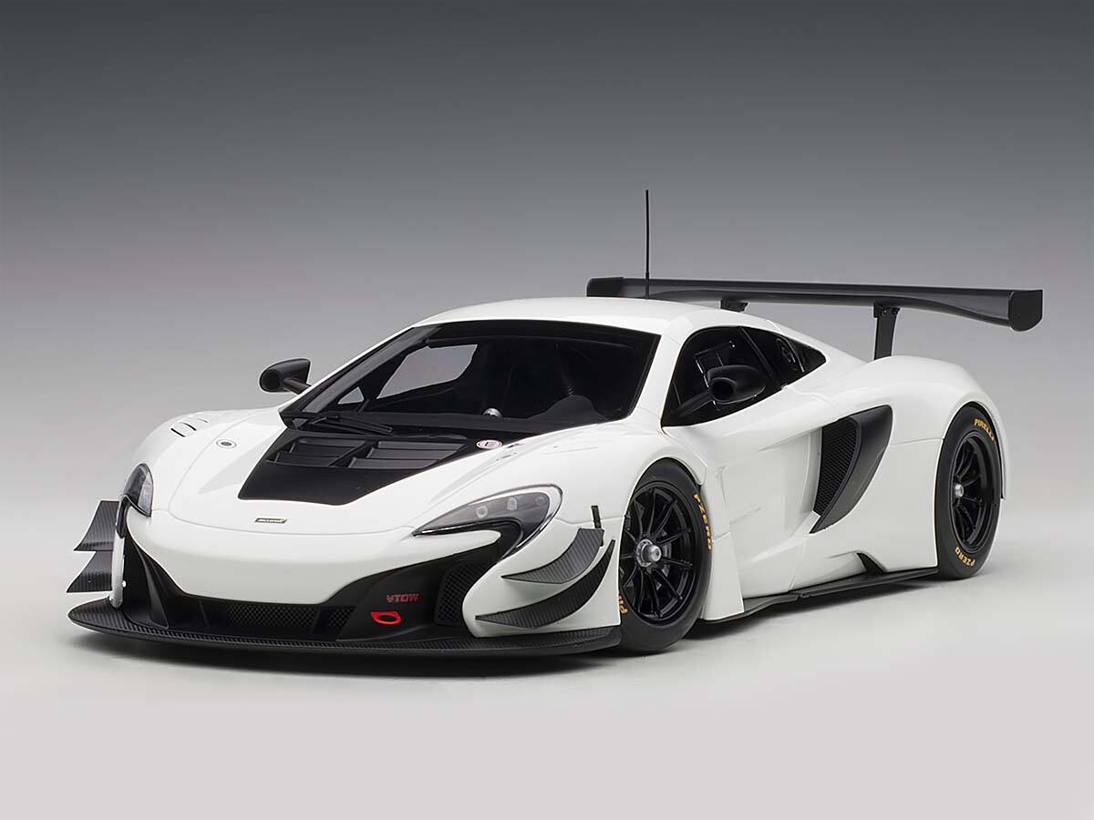 未展示品 オートアート 1/18 マクラーレン 12C GT3 ホワイト