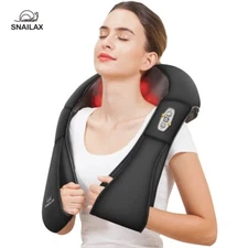 Snailax Shiatsu Neck Massager with Heat