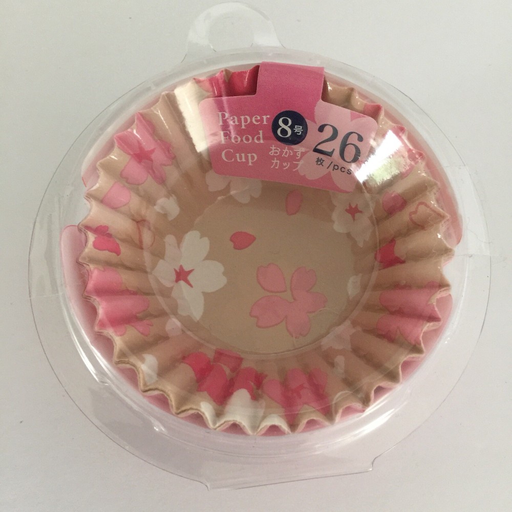 Bento Box Lunch Sakura Cherry Blossom Divider Cups - 2.5" Across