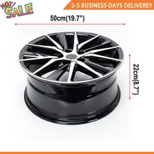 18 inch X 8 inch Replacement Rim Black OEM For Toyota Camry 2021 2022 2023 Wheel