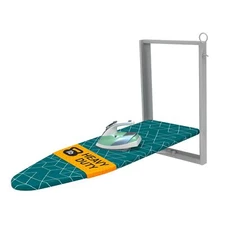 Xabitat Wall Mounted Ironing Board | 36.2" X 12.2" Compact Mount Fold Down Ir...