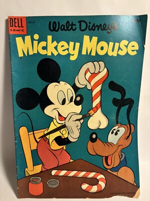 MICKEY MAGAZINE 1955 №269 Mickey Magazine Walt Disney Comic