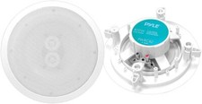 8” Ceiling Wall Mount Speakers - 2-Way Weatherproof Full Range Woofer Speaker